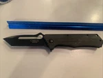Camillus Titanium Folding Pocket Knife Beast VG10 Blade Carbonitride Tanto. Fixed Price $55.06.