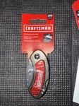 Sears Craftsman Nos Fixed Folding Utility Knife Lockback Blade CMHT10452 Red. Fixed Price $24.95.