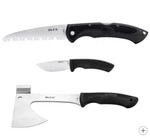 Buck Knives Camp Kit Folding Saw, Fixed Blade Knife With Sheath, Axe. Fixed Price $35.99.