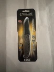 Camillus EDC3 Silver Titanium Carbonit.folding Knife, 3" Blade, 6.75" Oa, 19166. Fixed Price $18.00.