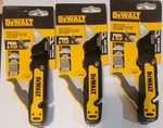 New, 3-PC Dewalt Push & Flip Utility Knife, 5-BLADE Storage DWHT10992 Free Ship. Fixed Price $49.49.