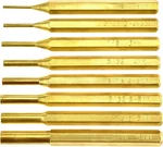 8-PIECE Brass Pin Punch Set Non-marring, Various Sizes For. Fixed Price $35.66.