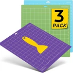 3PACK Standardgrip Lightgrip Stronggrip Cutting Mat For Cricut Explore Air/maker. Fixed Price $13.68.