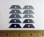 Mini Utility Blades -10 Pack Box Knife Replacement Pcs Lot 1-1/8". Fixed Price $16.95.