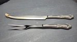 Princess House Gourmet Stainless Steel Carving Set Knife & Fork-new Sleeves. Fixed Price $48.50.