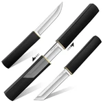 Best Sakura Japanese Utility Knife Box Cutter Edc Fixed Blade Black Gold. Fixed Price $15.99.