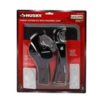 Husky 4 Piece Pvc Cutter Kit Foldable Pouch 2 Tools + Replacement Blades *new*. Fixed Price $39.21.