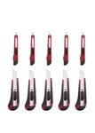 Retractable Locking Snap-off Fixed Blade Knife 10 Piece Set (5) 9MM & 18MM. Fixed Price $15.00.