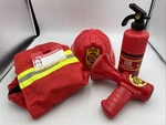Fire Chief Costume For Role Play Dress-up Set (6 Pcs) Melissa & Doug Age 3+. Fixed Price $30.00.