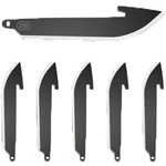 Outdoor Edge Drop Point Replacement Blades Black 2.2 In. 6 Pk.. Fixed Price $15.37.