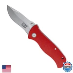 Cat 7-1/2" Drop-point Folding Knife, 3" 7CR17MOV Blade, G10 Handle. Fixed Price $42.44.