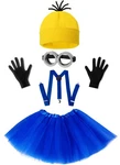 Wishten 5 Pcs Halloween Costume For Kids Standard One Size, Yellow Blue. Fixed Price $21.46.