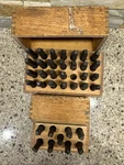 Vintage Miller Falls 3/16 Steel Letter & Number Stamp Punch Set Usa W/ Boxes. Fixed Price $175.00.
