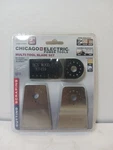 Brand New Chicago Electric Power Tools 3 Blade Set. Fixed Price $8.95.