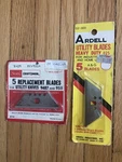 Sears Utility Knife Blades 10 Pc Vintage Made Usa New Old Stock 9487 9511 9514. Fixed Price $19.89.