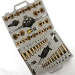 45 Piece Tap And Die Set Titanium Metric. Fixed Price $134.99.