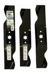 46" Deck Mtd 3 Blade High Lift Set Star Center Hole. Fixed Price $44.95.