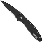 Kershaw Leek Black Serrated Edc Pocketknife 3" Sandvik 14C28N Steel Blade. Fixed Price $70.63.