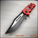 Tacforce Folding Assisted Blade Tactical Red Blood Zombie Skulls Pocket Knife. Fixed Price $10.95.
