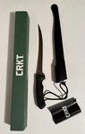 Long Fillet Knife 9 Inch Blade With Hard Sheath Crkt Big Eddy Ii 3010. Fixed Price $34.99.