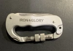 Iron & Glory Clip Hook Belt Loop Aluminum Folding Knife New. Fixed Price $16.00.