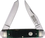 Marbles Two Blade Jack Green Folding Stainless Steel Pocket Knife 631. Fixed Price $23.95.
