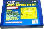 40 Pcs Sae Standard Tap & Die Set W/ Case Screw Extractor Remover Kit Thread. Fixed Price $27.94.