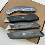 Vintage Utility Knife Lot Stanley Allway Orcon 4 Pieces Made Usa. Fixed Price $11.95.