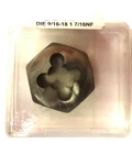 Irwin Hexagon Die 9/16-18 #6849 New. Fixed Price $20.99.