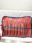 New Proto Professional 12PC Punch & Chisel Set No. W/pouch (made Usa). Fixed Price $89.95.