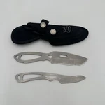 Vintage Buck Usa 143 & 135 Paklite Skeleton Knife Fixed Blades W/ Sheath. Fixed Price $54.99.