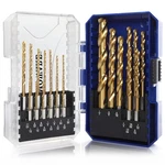 Comoware Impact Drill Bit Set - 21 Pcs Hex Titanium Hss Quick Change D.... Fixed Price $41.86.