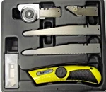 Quickblade QBK-226 15PC Utility Knife Open Saw System Glass Cutter. Fixed Price $9.00.