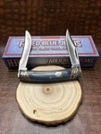 Rough Ryder Faded Blue Jeans Micarta Small Moose Pocketknife RR2350 Nib. Fixed Price $21.58.