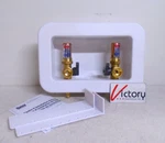 Niob Oatey Centro Ii 1/2" Washing Machine Outlet Box W/ F1960 Hammer Brass. Fixed Price $30.00.