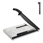 Vevor Paper Cutter Guillotine Trimmer 15" 16 Sheets Cutting Capacity Metal Base. Fixed Price $43.99.