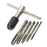 Handle Wrench Set M3 M4 M5 M6 M8 Thread Tapping Tool Kit. Fixed Price $6.99.