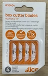 Slice 10404 Ceramic Replacement Blades, Rounded Tip, 4-PACK, Dual-sided. Fixed Price $19.50.