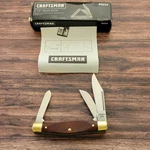 Sears Craftsman 95234 Stockman Folding Pocket Knife Made Usa. Fixed Price $109.99.