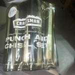 Vintage Craftsman Nos 5PC. Punch Chisel Set No. 4302 New. Fixed Price $27.00.