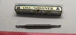 Osg/sossner End Mill 5/64 Flute Double 3/16 Shank Hss 3/8 Loc 2-5/8" Oal. Fixed Price $19.00.