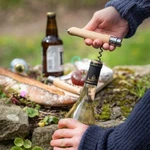 Opinel NO.10 Corkscrew Stainless Steel Folding Knife With Bottle Opener (002578). Fixed Price $49.95.