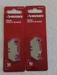 Husky Hook 10 Blades Each (YY20). Fixed Price $16.99.