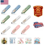 Compact 9-PIECE Retractable Utility Knife Effortless Cutting Any Task. Fixed Price $14.99.