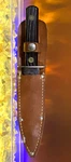 Hunting Knife Outdoor Sportsman Vintage Tempered Carbon Steel 5" Leather Sheath. Fixed Price $12.80.