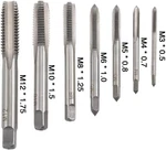 7PC Metric Thread Set Hss Tapping Tool M3 M4 M5 M6 M8 M10 M12 Hand. Fixed Price $11.49.