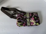 Vera Bradley Quilted Belt Bag/fanny Pack Adj Strap Purple Punch Pattern. Fixed Price $9.95.