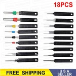 18PCS Terminal Removal Tool Car Wire Harness Plug Extractor Crimp Pin. Fixed Price $12.00.
