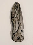 Guidesman Camo Stainless Steel Lockback Knife W/pocket CLIP--7" LONG--3" Blade. Fixed Price $11.00.