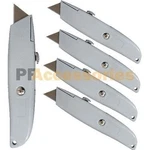 5X Utility Metal Cutter Knife Heavy Duty Box Retractable Razor Blade Lot. Fixed Price $14.50.